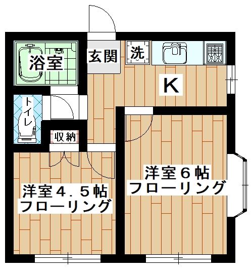 ���݃A�p�[�g�@���c�E�����@2K