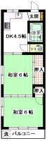 賃貸マンション すずかけ台・南町田 2DK