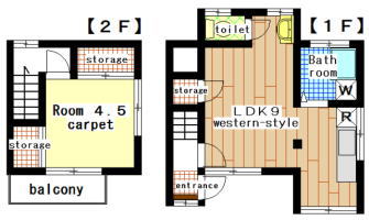 apartment nagatsuta 1LDK(floor plan)