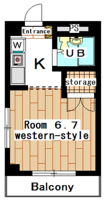 suzukakedai apartment 1K