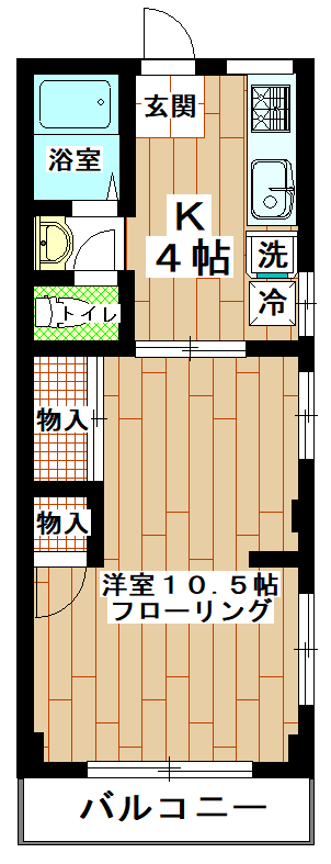 suzukakedai apartment 1K