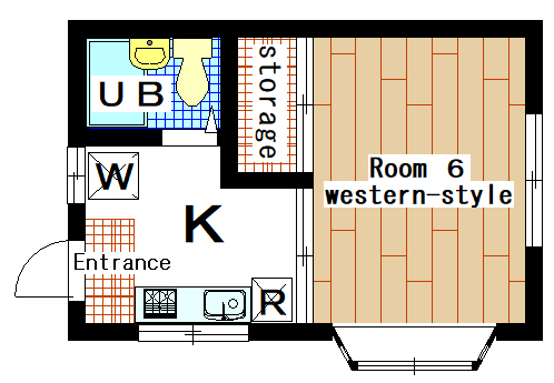 suzukakedai apartment 1K
