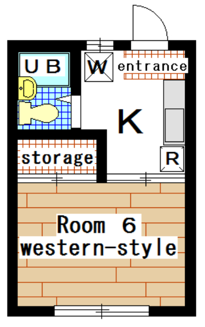 suzukakedai apartment 1K