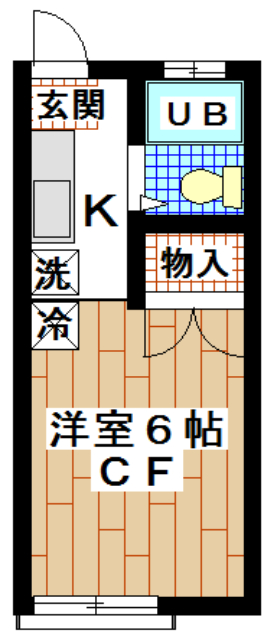 賃貸アパート　すずかけ台　1K
