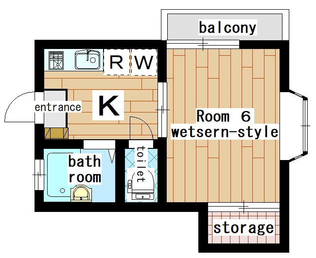 suzukakedai apartment 1K