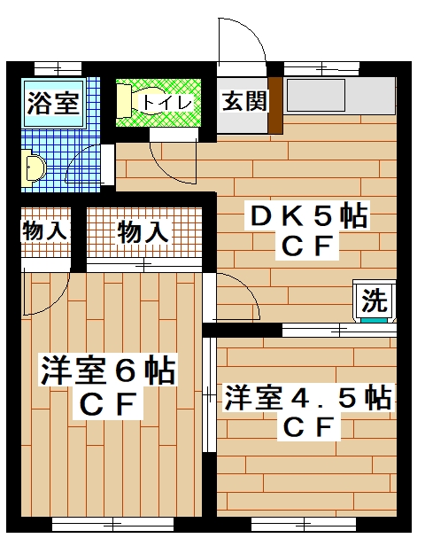 賃貸アパート　すずかけ台・成瀬　2DK
