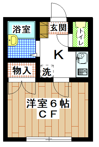 賃貸アパート　長津田・すずかけ台　1K