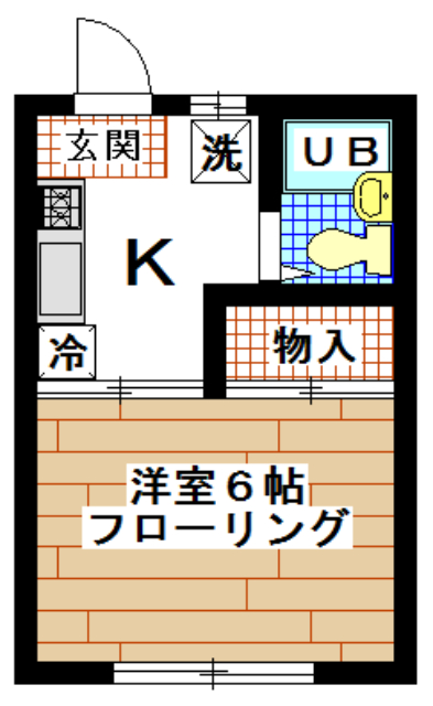 賃貸アパート　すずかけ台　1K