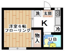 賃貸アパート　すずかけ台　1K