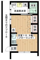 賃貸アパート　つくし野　1K