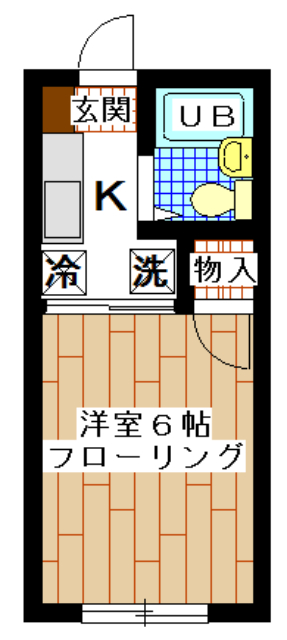 ���݃A�p�[�g�@����������@1K�@�Ԏ��v����