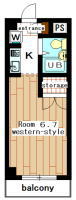 apartment suzukakedai 1K