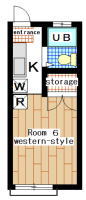 apartment suzukakedai 1K