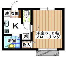 賃貸アパート すずかけ台・南町田 1K